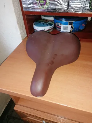 Sillín Selle Royal Piel Cómodo Amortiguador