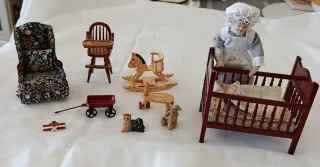 Lote Juguetes Casa Muñecas