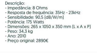 Altavoces Focal JM Lab 915 Hi-Fi Gama Alta