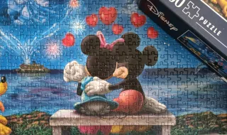 Puzzle Disney Mickey y Minnie 1000 piezas