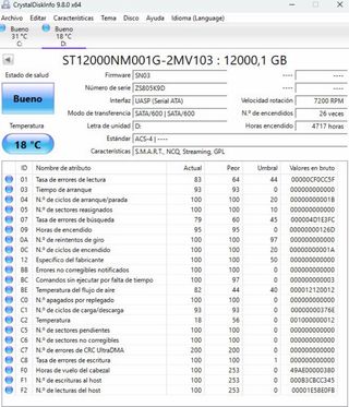 Discos Duros Externos Seagate de 12tb y 10tb