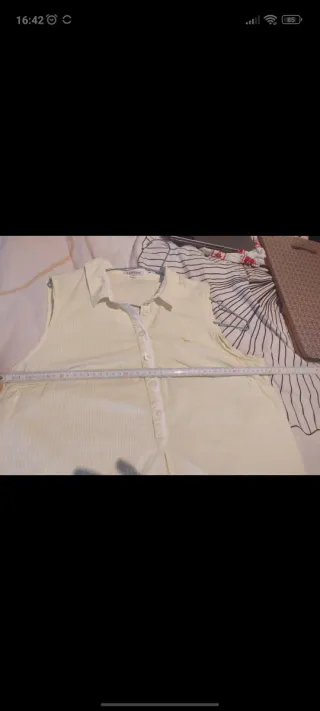 Camisa Lloyds Talla 42 Rayas Blanca