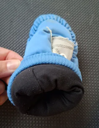 2 pares: Manoplas y Guantes Nieve Infantil