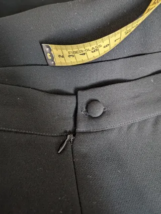 Diseñadora Talla 44-46 Traje negro con falda