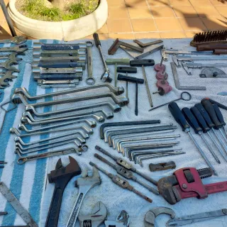 Lote herramientas taller mecánico