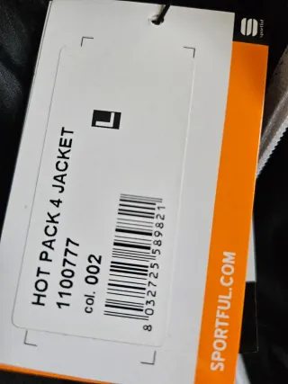 K-way ciclismo Sportful nero taglia L