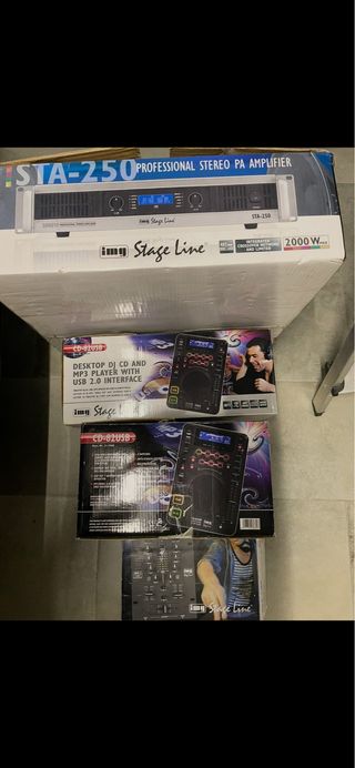 IMG Stage Line STA-250 Amplificador PA