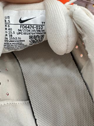 Zapatillas Nike Downshifter 13 Beige/Blanco