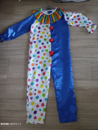 Disfraz Payaso Talla 8 Años