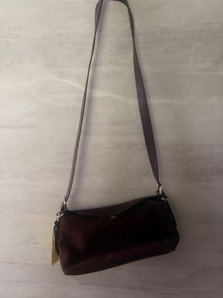 Bolso piel marrón Parfois