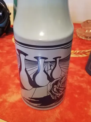 Set 3 Bottiglie Decorative Blu