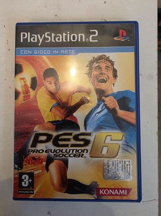 PES 6 PS2 Pro Evolution Soccer 6 Konami