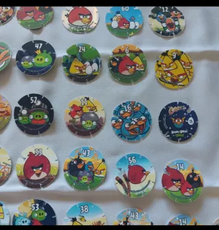59 Stickers Circulares Angry Birds