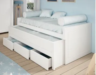 Cama nido 90,cama oculta con 3 cajones.DESMONTADO.
