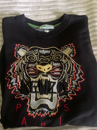 Sudadera Kenzo Negra Talla L
