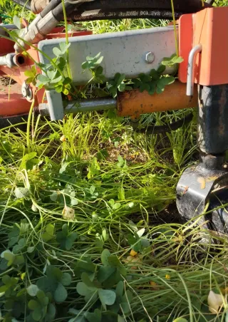 Desbrozadora telescópica para tractor