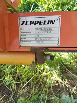 Desbrozadora telescópica para tractor