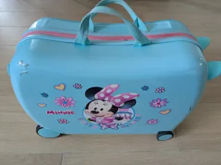 Maleta infantil Minnie Mouse azul