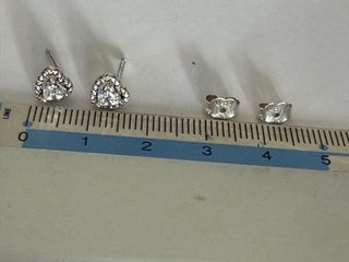 Pendientes Corazón Pandora Plata