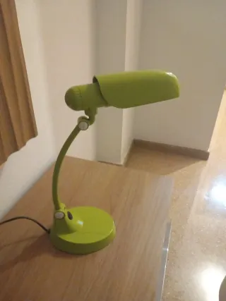 Flexo de escritorio verde