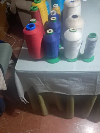 Lote Hilos Espuma para Remallar