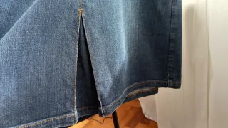 Falda vaquera Zara mujer talla 44