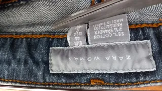 Falda vaquera Zara mujer talla 44