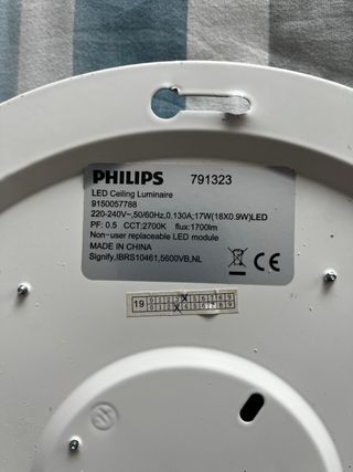 Lámpara LED redonda