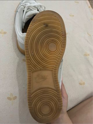 Tenis Nike Gris y Blanco