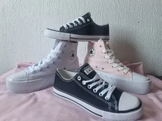 Converse Botas y Zapatillas (Negro, Rosa, Blanco)