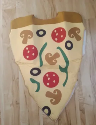 Disfraz de pizza para niño. De 7 a 12 años