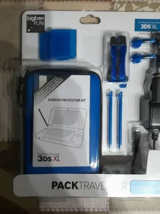 Oferta. Pack funda+accesorios New 3DS XL y 3DS XL