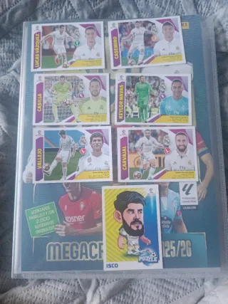 Cromos real Madrid liga este 17-18