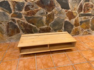 Mueble bajo madera pino TV URGE VENDER
