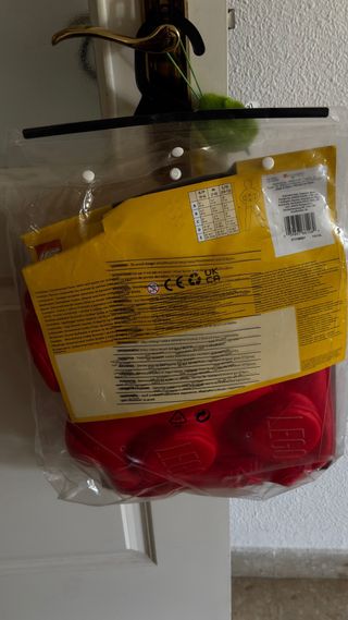 Disfraz LEGO Ladrillo Rojo Talla M