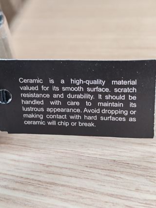 Reloj Emporio Armani Cerámica Negro/Dorado