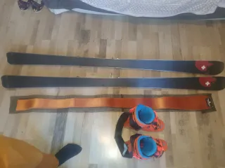 Esquís travesía + botas + pieles