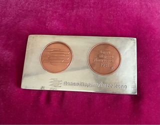Pisapapeles Banco Hispano Americano 1981
