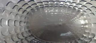 Secchiello Guzzini trasparente con scatola origina