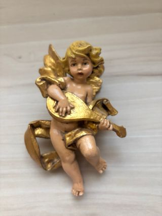 4 Angelitos Decorativos para Pared