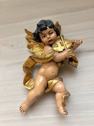 4 Angelitos Decorativos para Pared