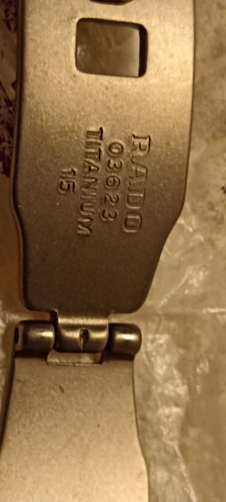 Rado bracciale Titanium 20mm