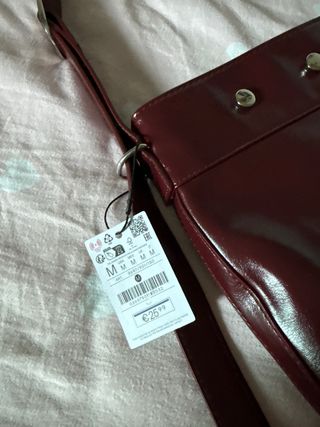 Bolso Burdeos Stradivarius