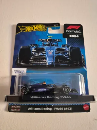 Williams Racing #43 Colapinto Hot Wheels Premium