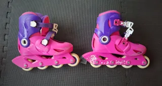 Patines en línea Oxelo rosas y morados, Decathlon