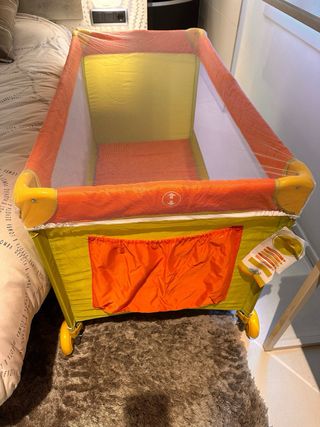 Cuna de viaje a estrenar