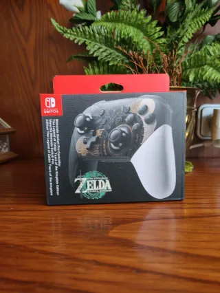 NUEVO ZELDA TOTK PARA LA NINTENDO SWITCH MANDO PRO