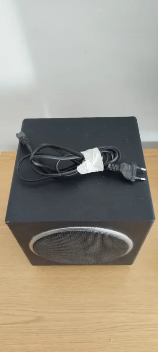 Sistema Altavoces Logitech 2.1 Negro