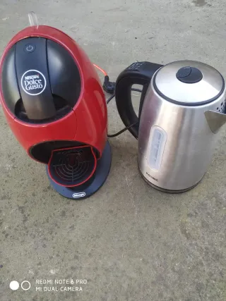 Cafetera Dolce Gusto + Calentador