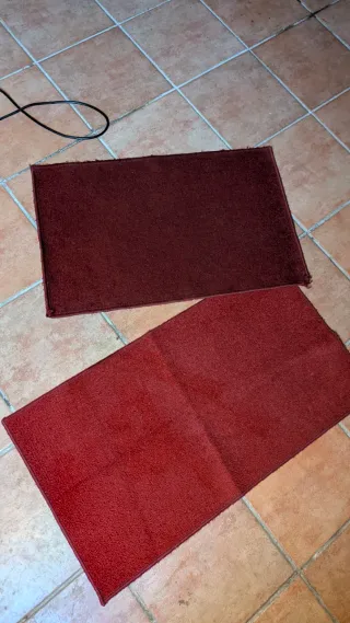 Set 2 zerbini ingresso scendiletto doccia